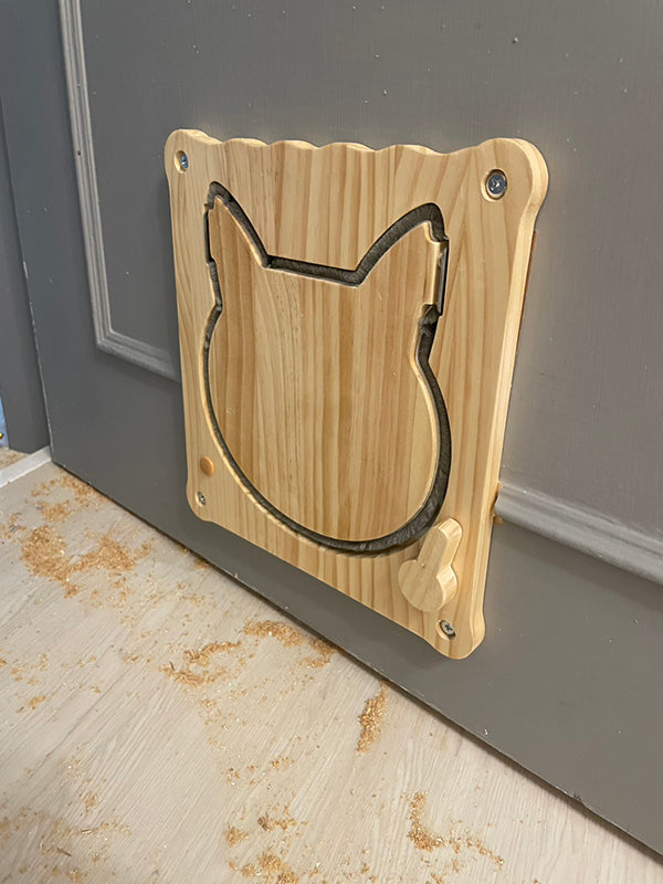 買家安裝完成 貓小門
