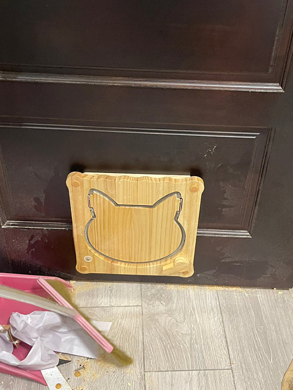 買家安裝完成 貓小門